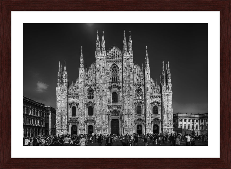 Milan Duomo - B&W