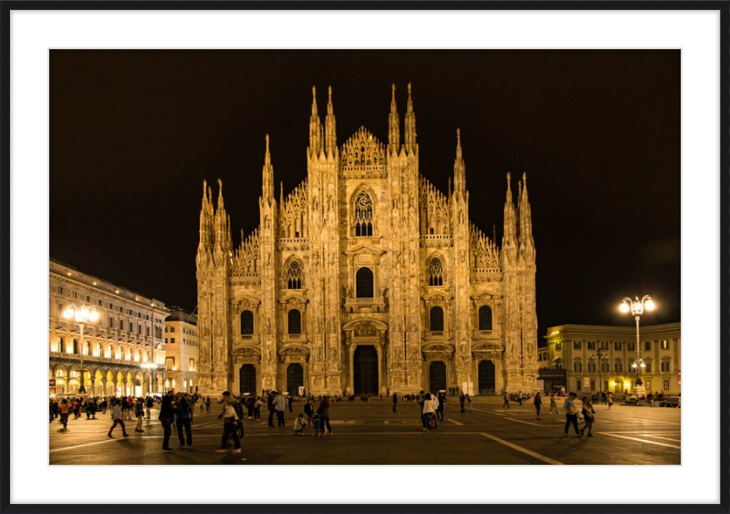 Milan Duomo at Night