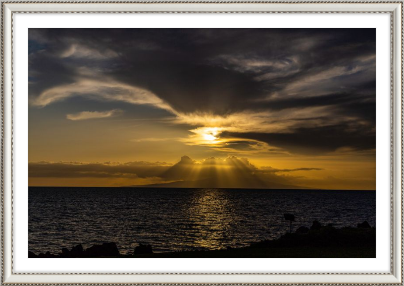 Golden Sunset in Maui