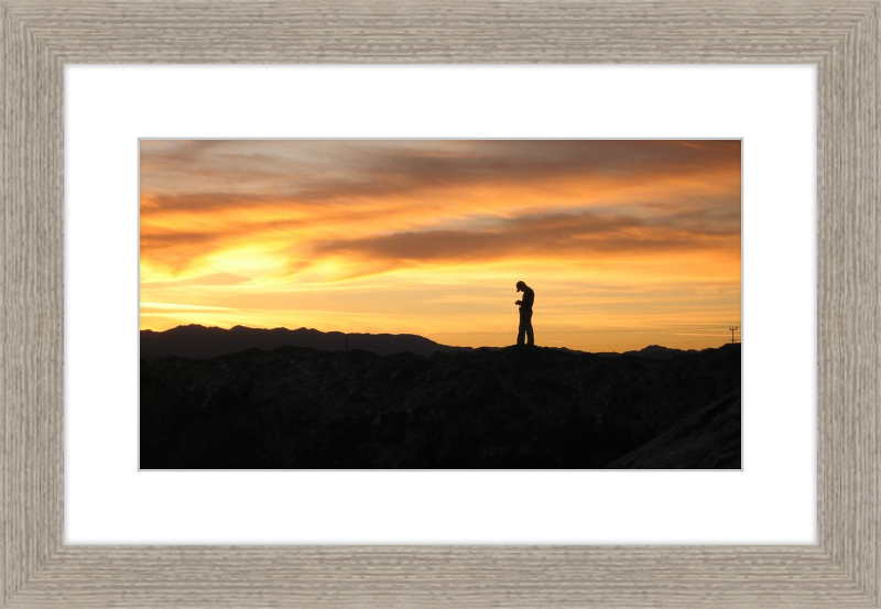 Sunset Salt Flats