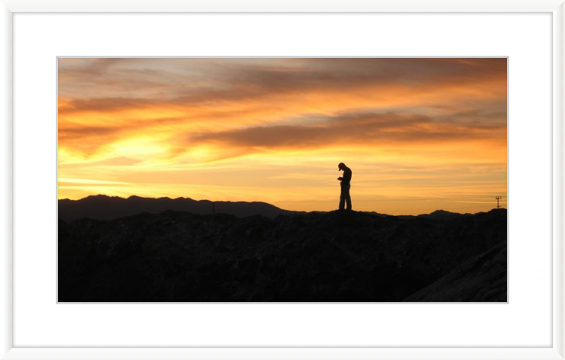Sunset Salt Flats