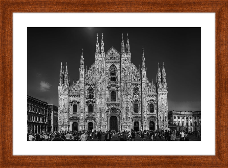 Milan Duomo - B&W