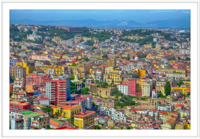 Colorful Naples, Italy