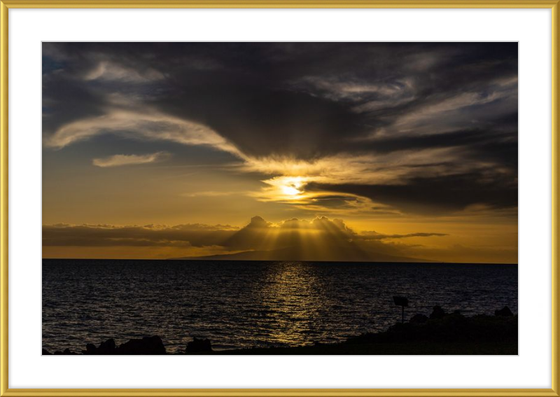 Golden Sunset in Maui