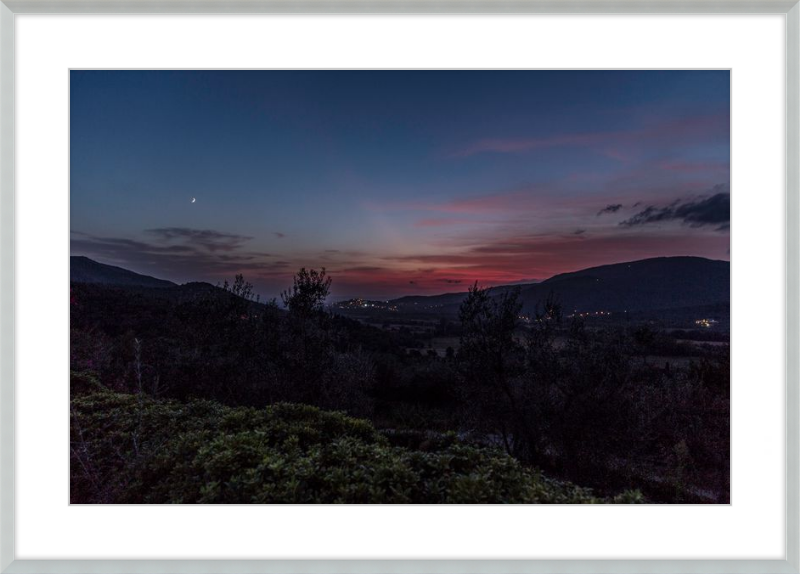 Dusk in Tuscany