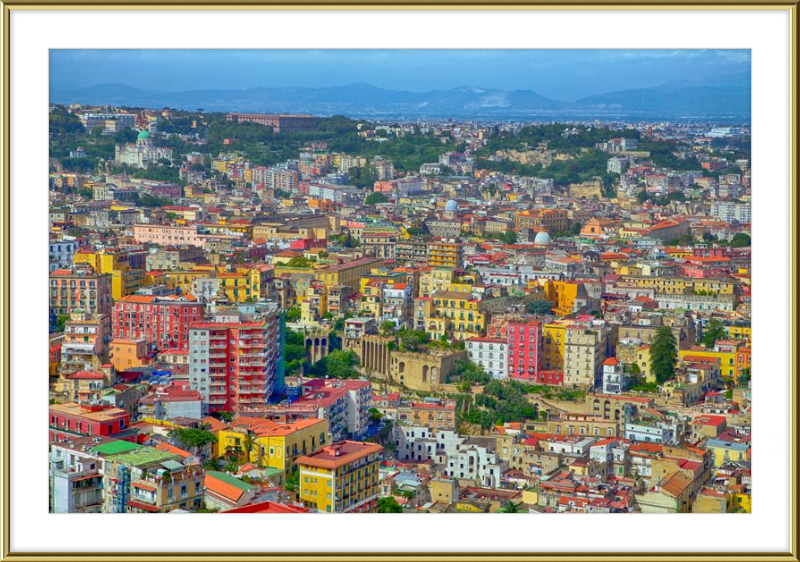 Colorful Naples, Italy