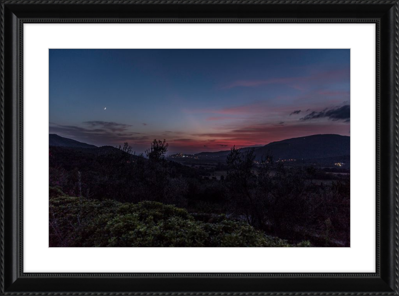 Dusk in Tuscany