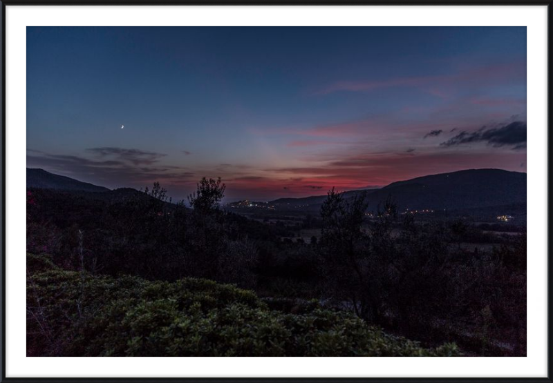 Dusk in Tuscany