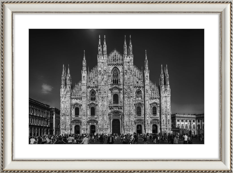 Milan Duomo - B&W