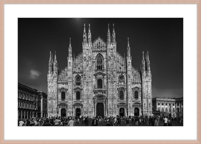 Milan Duomo - B&W