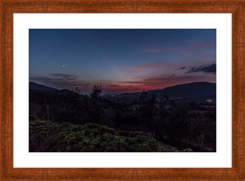 Dusk in Tuscany