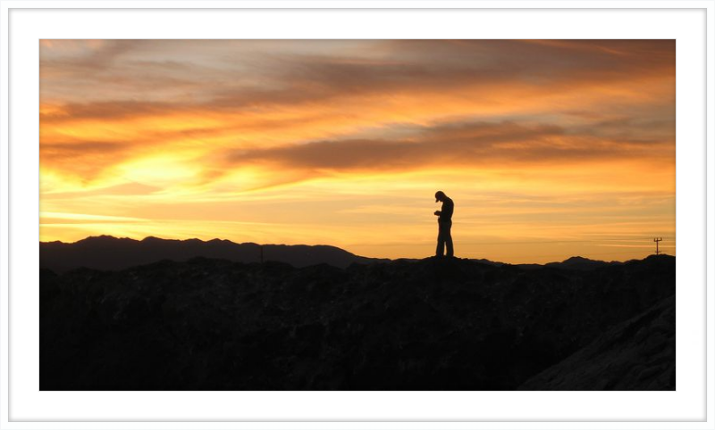 Sunset Salt Flats