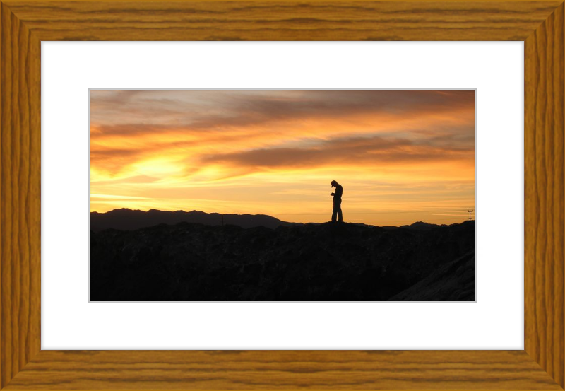 Sunset Salt Flats
