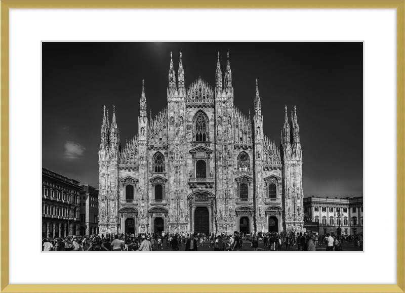 Milan Duomo - B&W