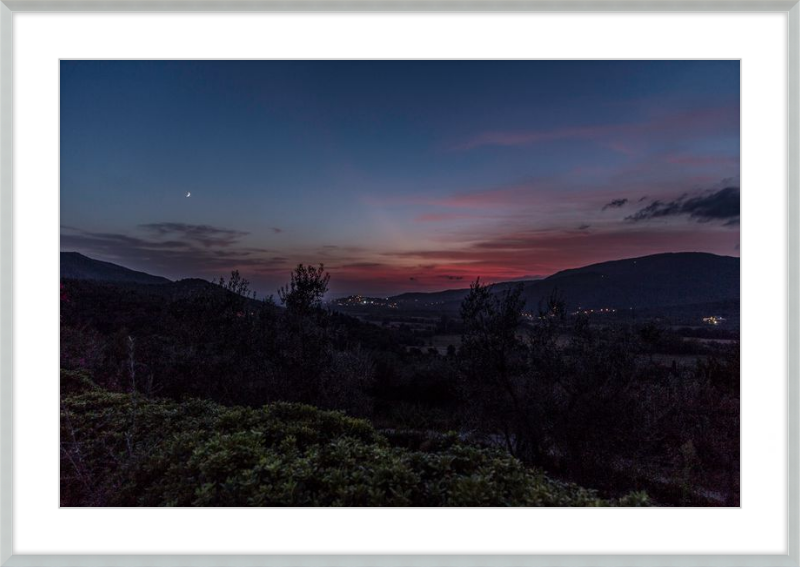 Dusk in Tuscany