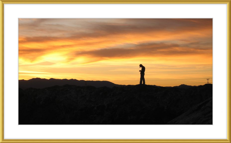 Sunset Salt Flats
