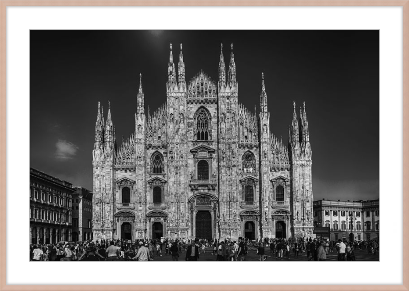 Milan Duomo - B&W