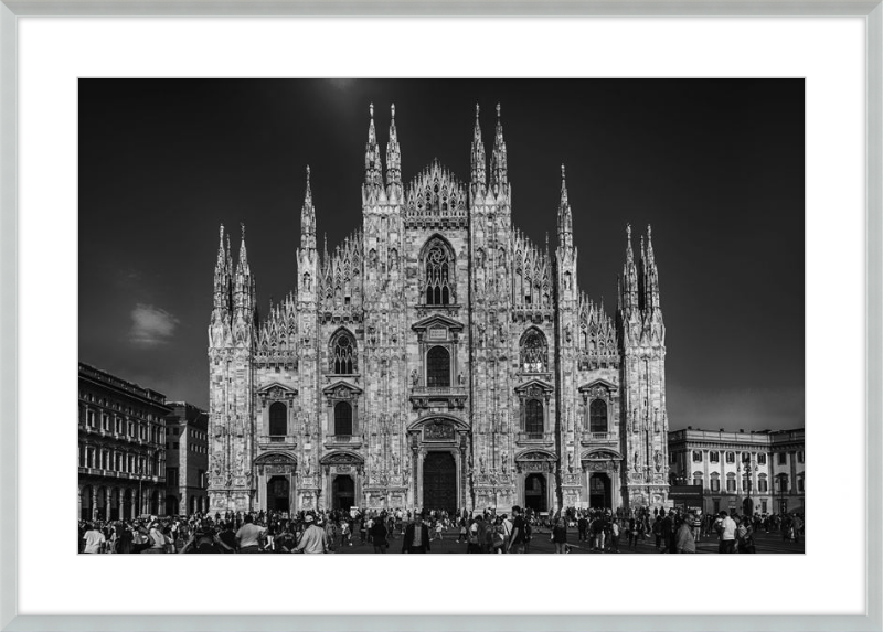 Milan Duomo - B&W