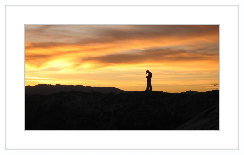 Sunset Salt Flats