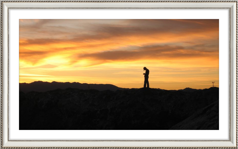 Sunset Salt Flats