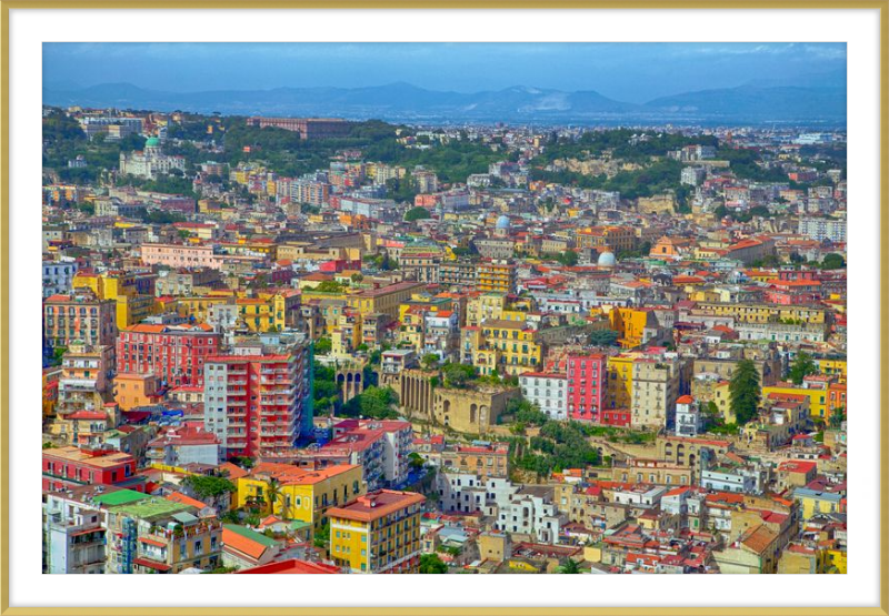 Colorful Naples, Italy