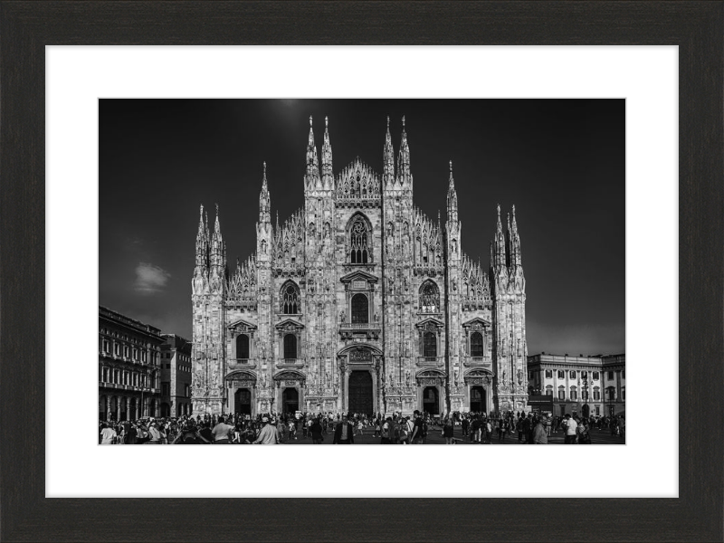 Milan Duomo - B&W
