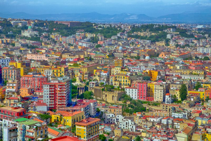 Colorful Naples, Italy