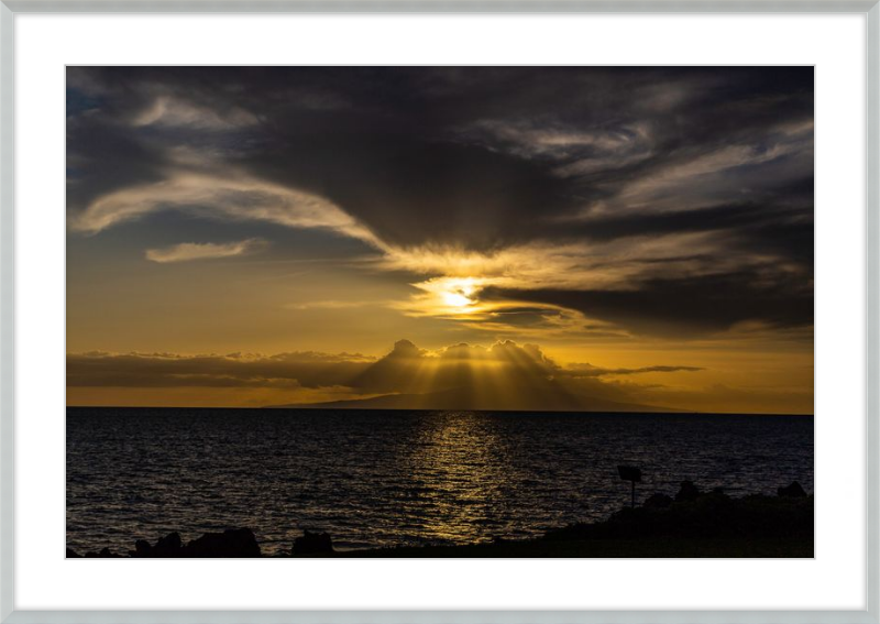 Golden Sunset in Maui
