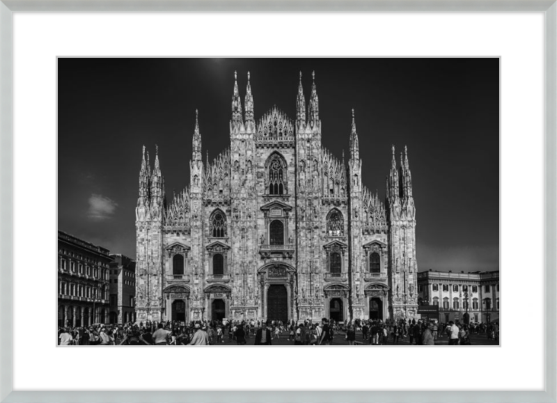 Milan Duomo - B&W