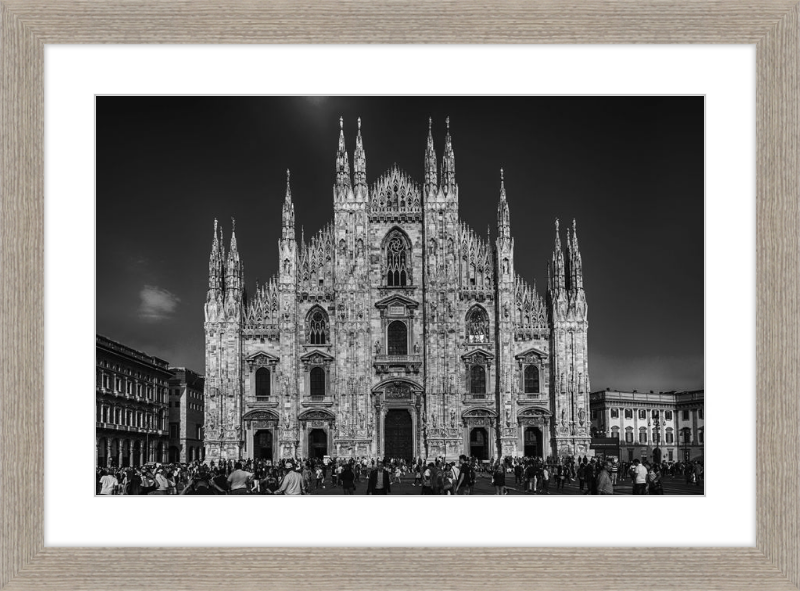 Milan Duomo - B&W