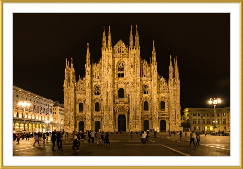 Milan Duomo at Night