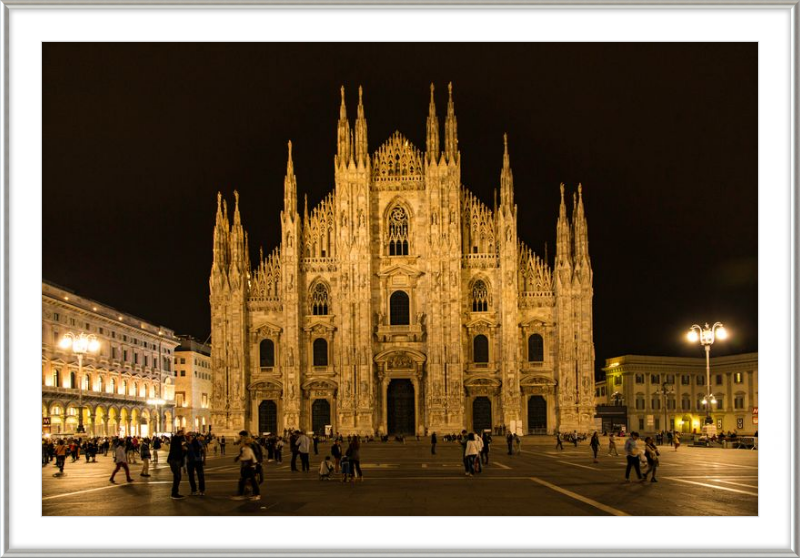 Milan Duomo at Night