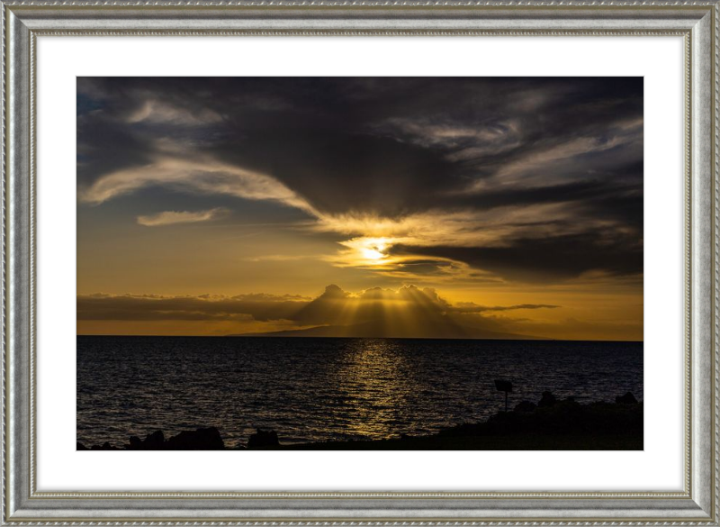 Golden Sunset in Maui
