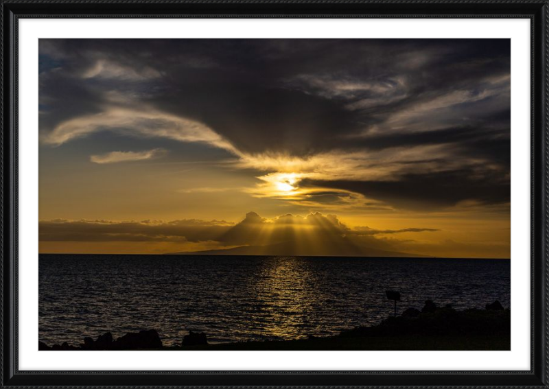 Golden Sunset in Maui