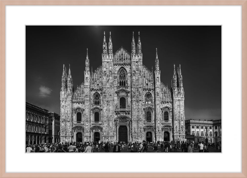 Milan Duomo - B&W