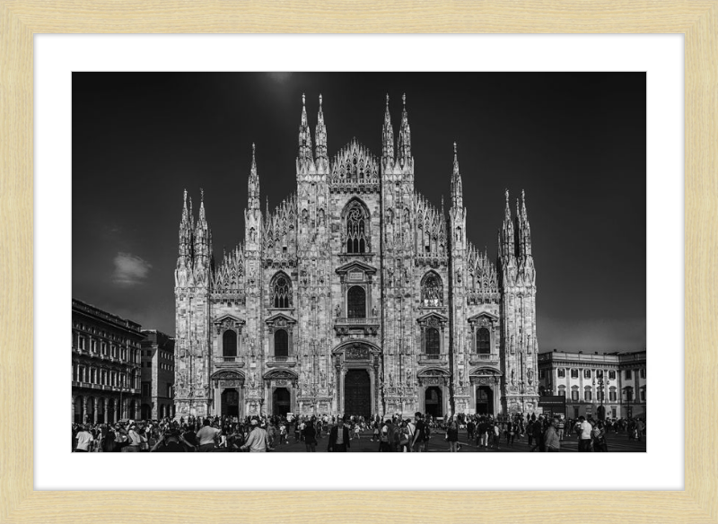 Milan Duomo - B&W