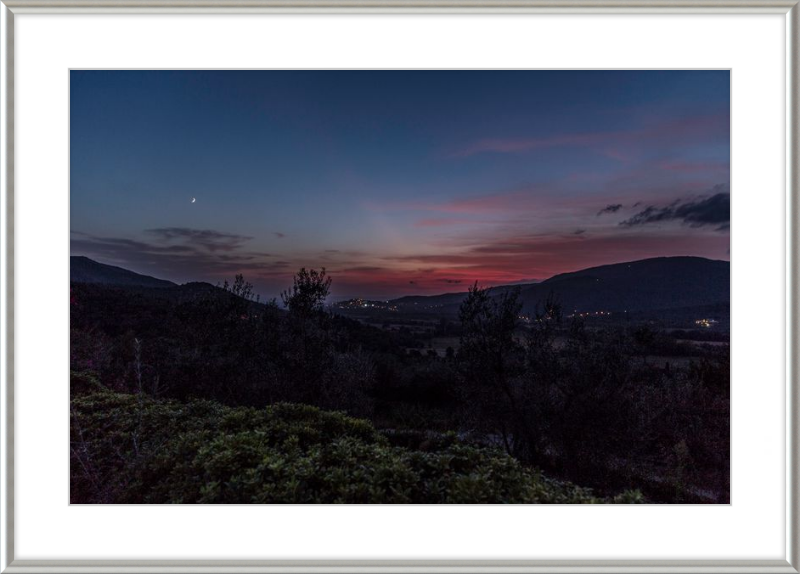 Dusk in Tuscany