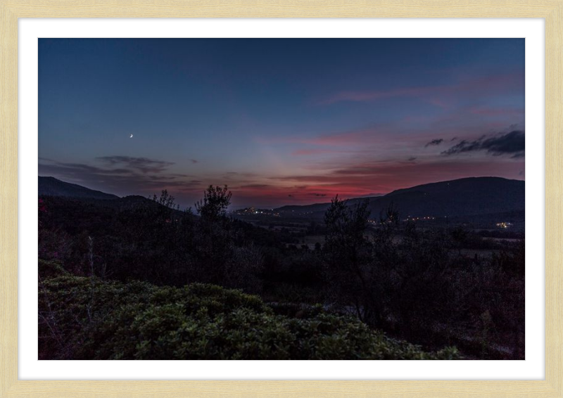 Dusk in Tuscany