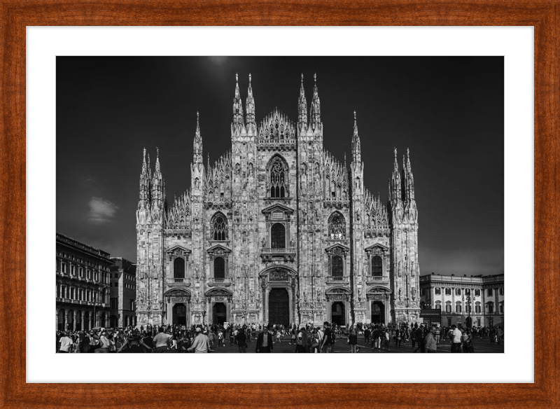 Milan Duomo - B&W