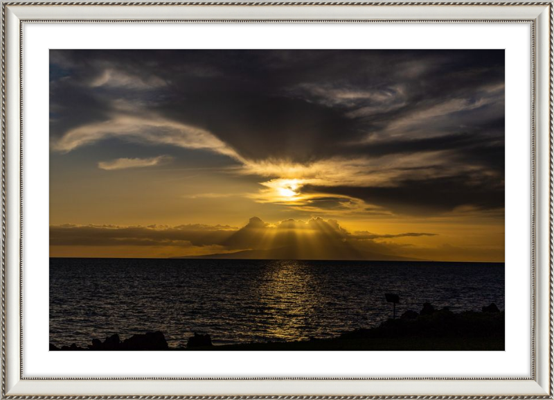 Golden Sunset in Maui