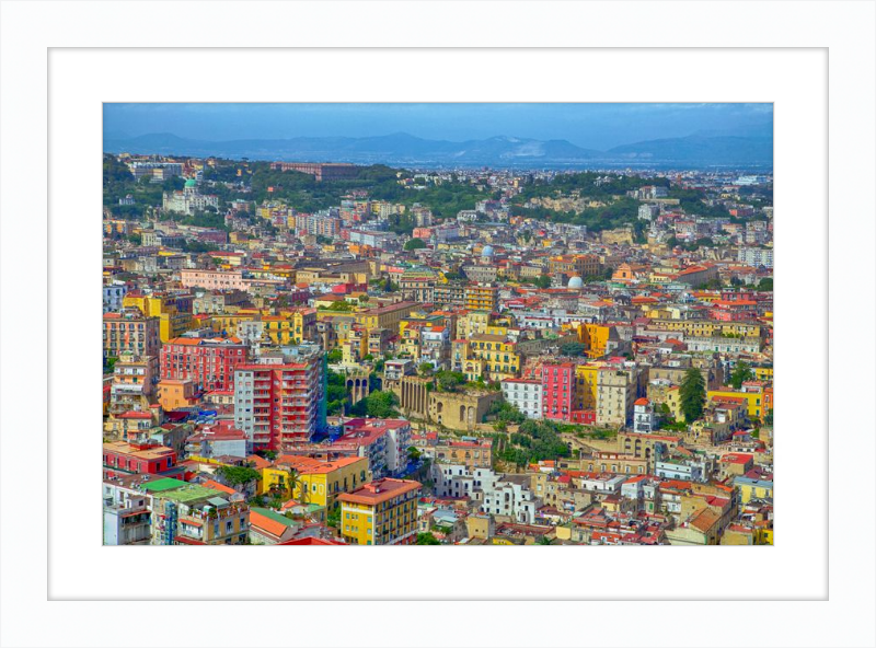 Colorful Naples, Italy