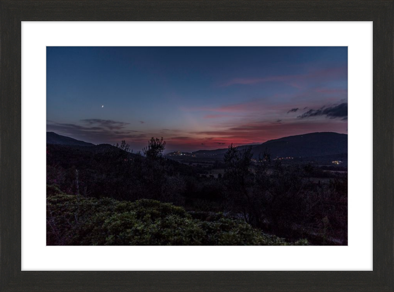 Dusk in Tuscany