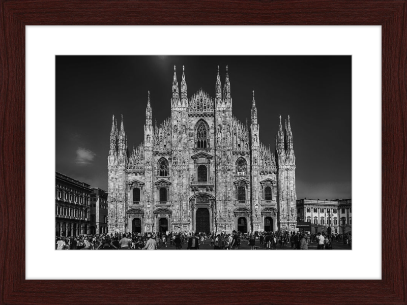 Milan Duomo - B&W