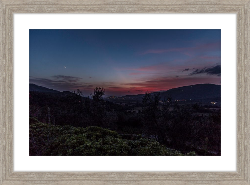 Dusk in Tuscany