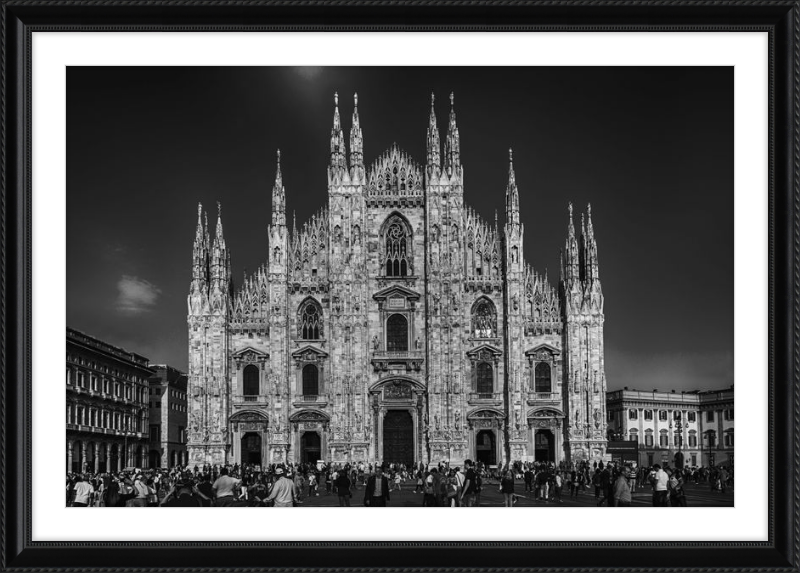 Milan Duomo - B&W