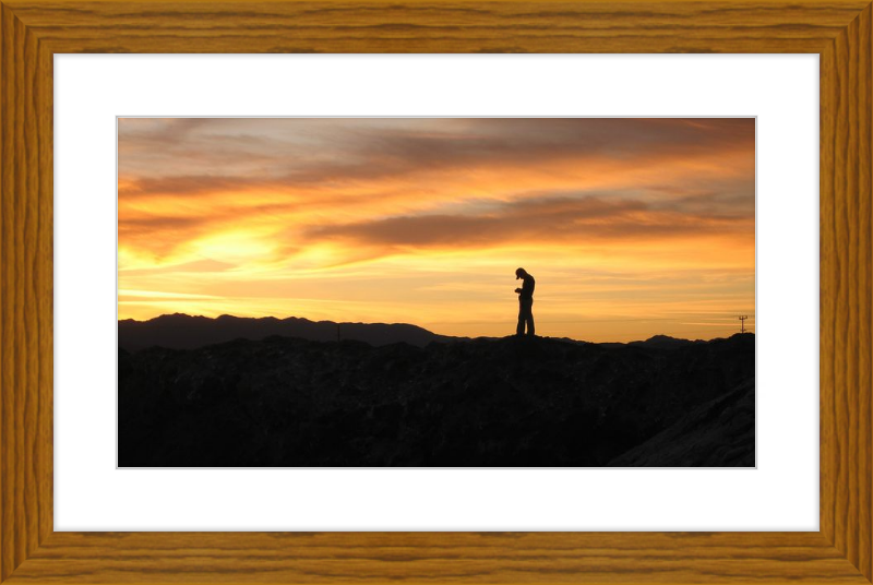 Sunset Salt Flats