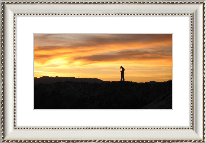 Sunset Salt Flats