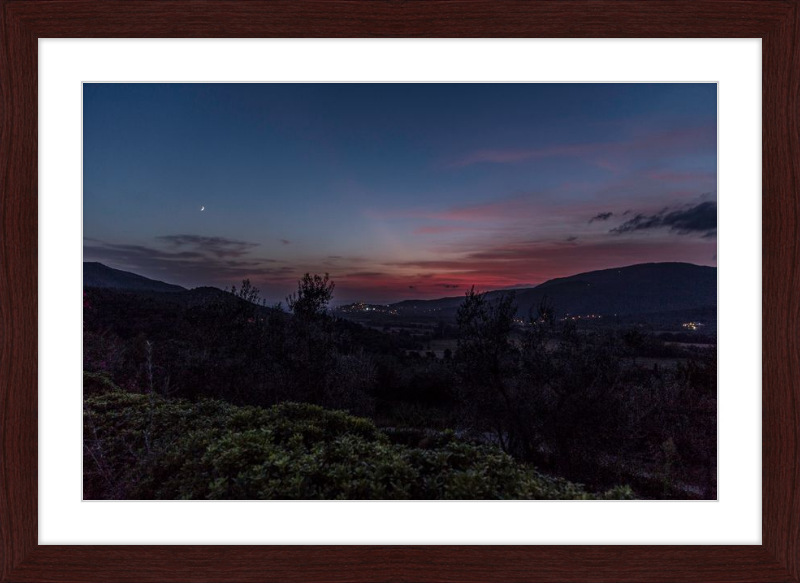 Dusk in Tuscany
