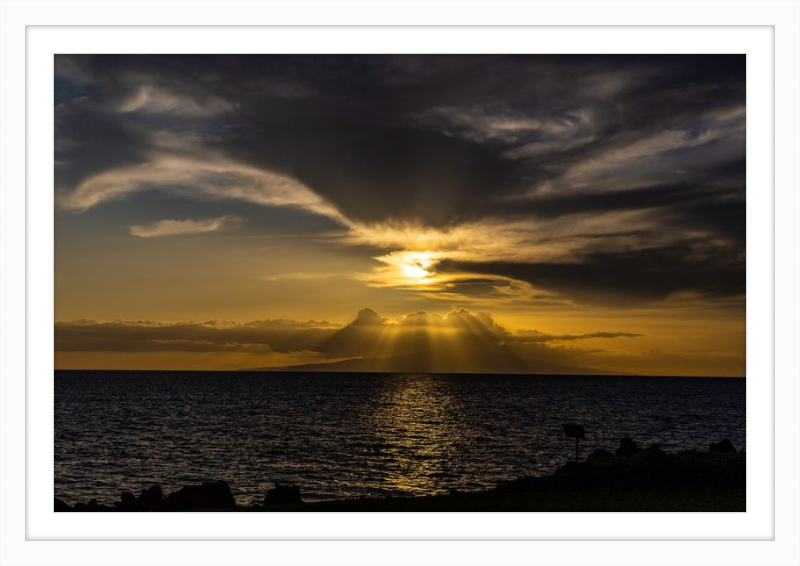 Golden Sunset in Maui