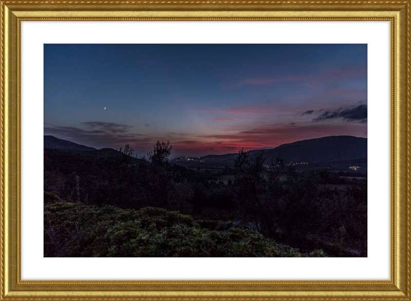 Dusk in Tuscany